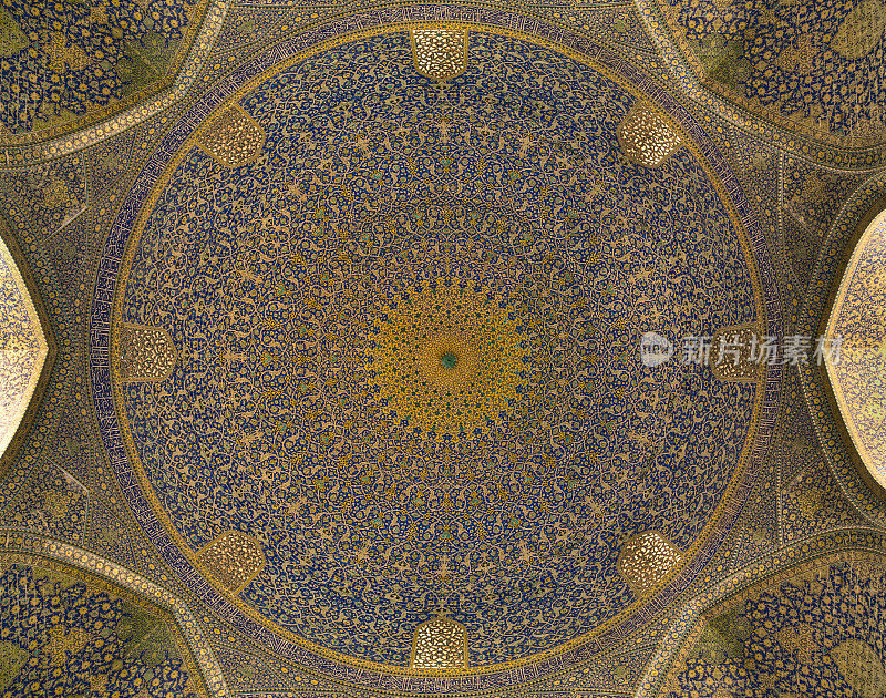 masjidi Imam或Shah清真寺的圆顶